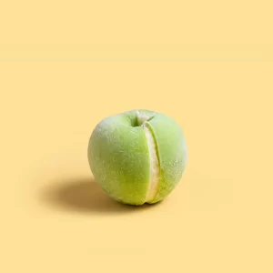 Frutta gelato gusto mela verde