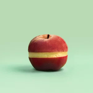 Frutta gelato gusto mela annurca - 0,5 Kg (5-9 Pezzi)
